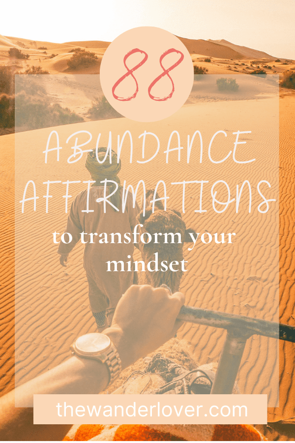 Abundance Affirmations to Transform Your Mindset