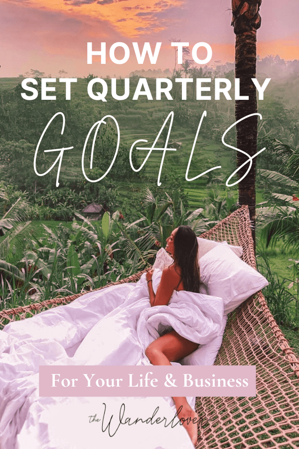 How to Set Quarterly Goals: My System for Massive Success