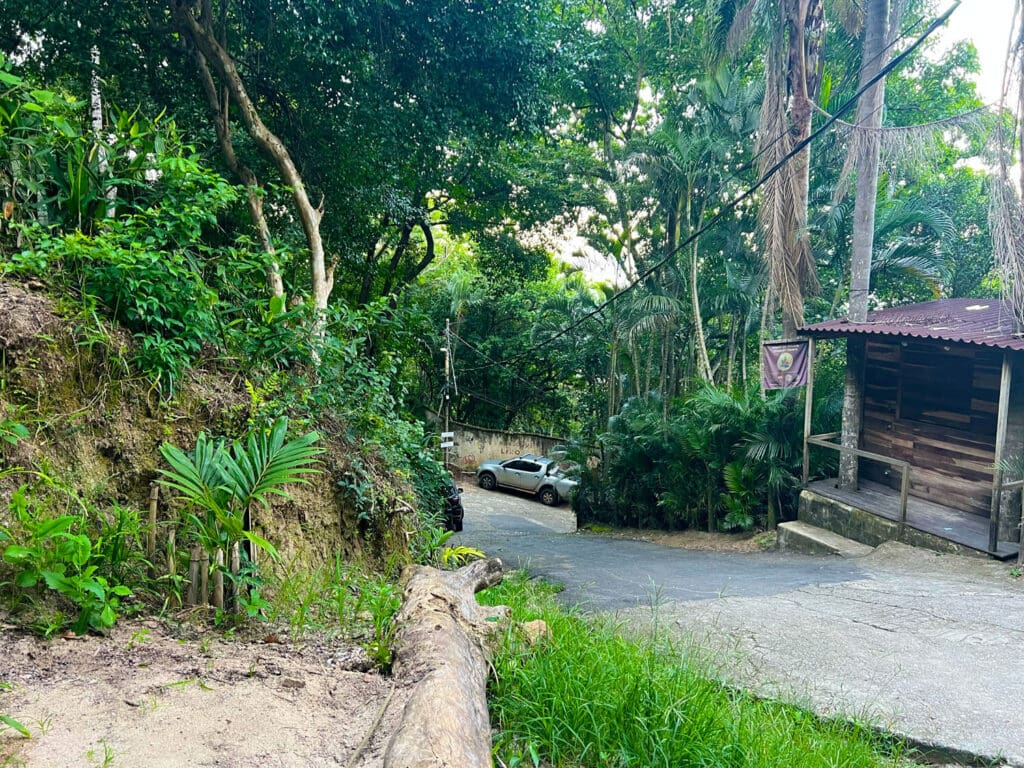 Where we parked our car
